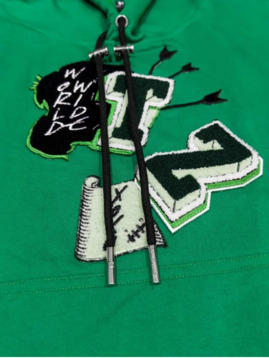 TZ WORLDWIDE Men HOODIE TZ LUCKY GREEN