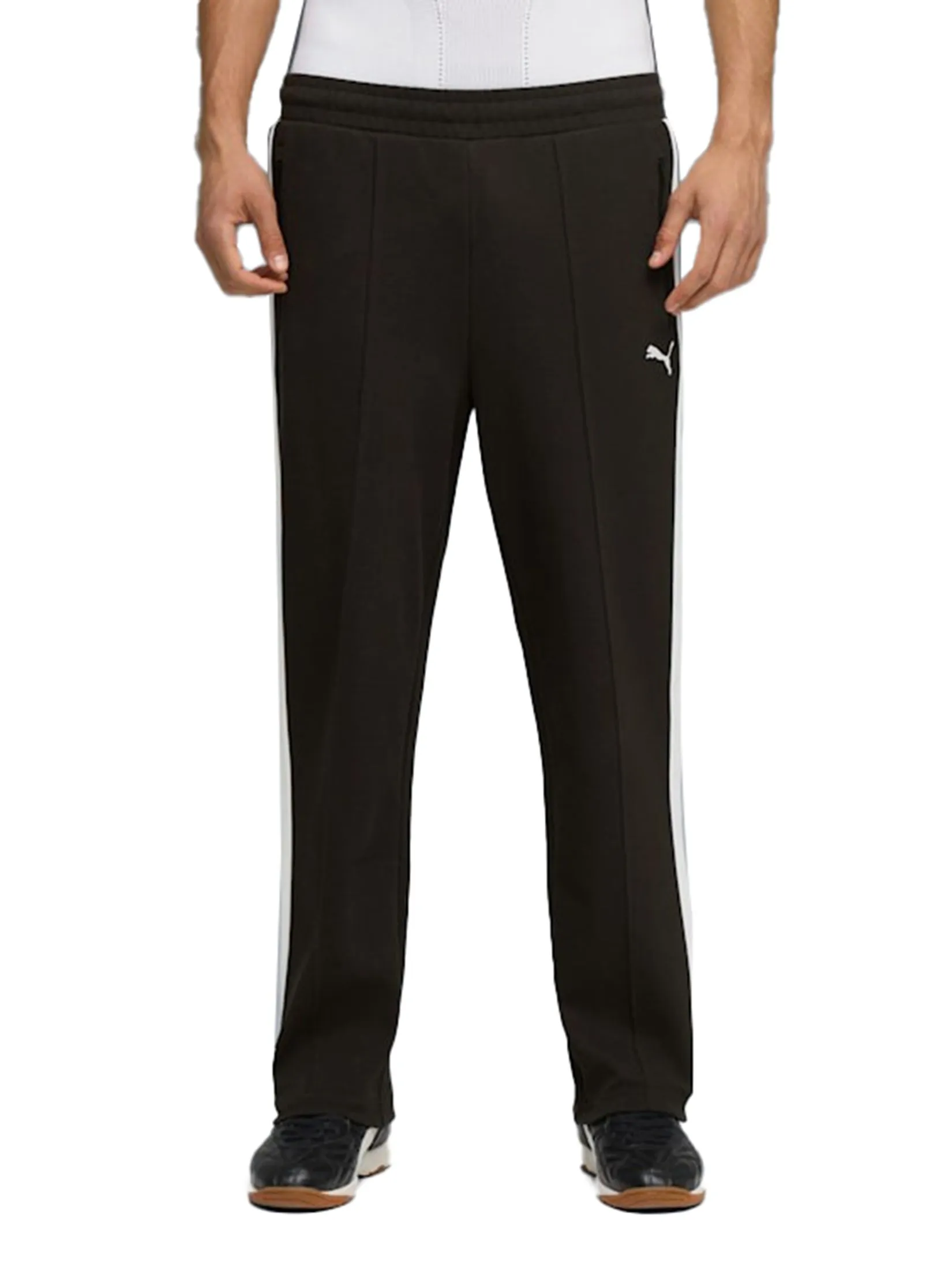 PUMA Unisex Track Pants T7 Relaxed Jacquard