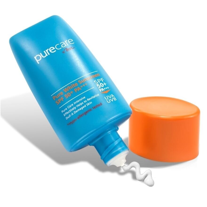Pure Care Bsc Pure White Sunscreen SPF50+ PA+++ 40ml.
