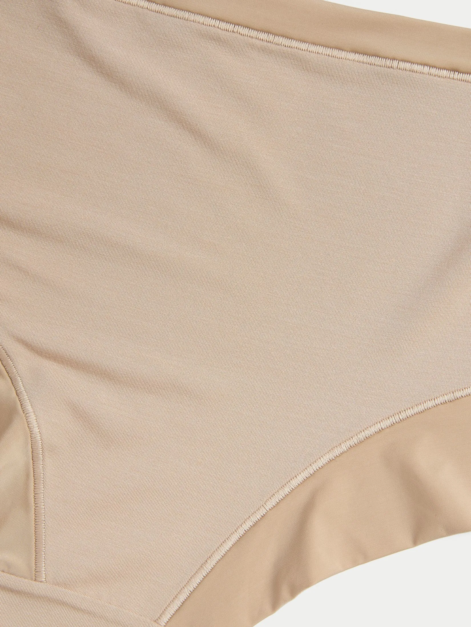 MARKS & SPENCER Women Briefs Flexifit Full 3pk Almond