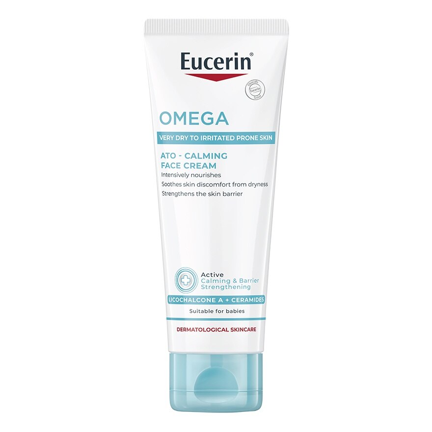 Eucerin Omega ATO Calming Face Cream 50 ml. Very Dry  Irritated Skin