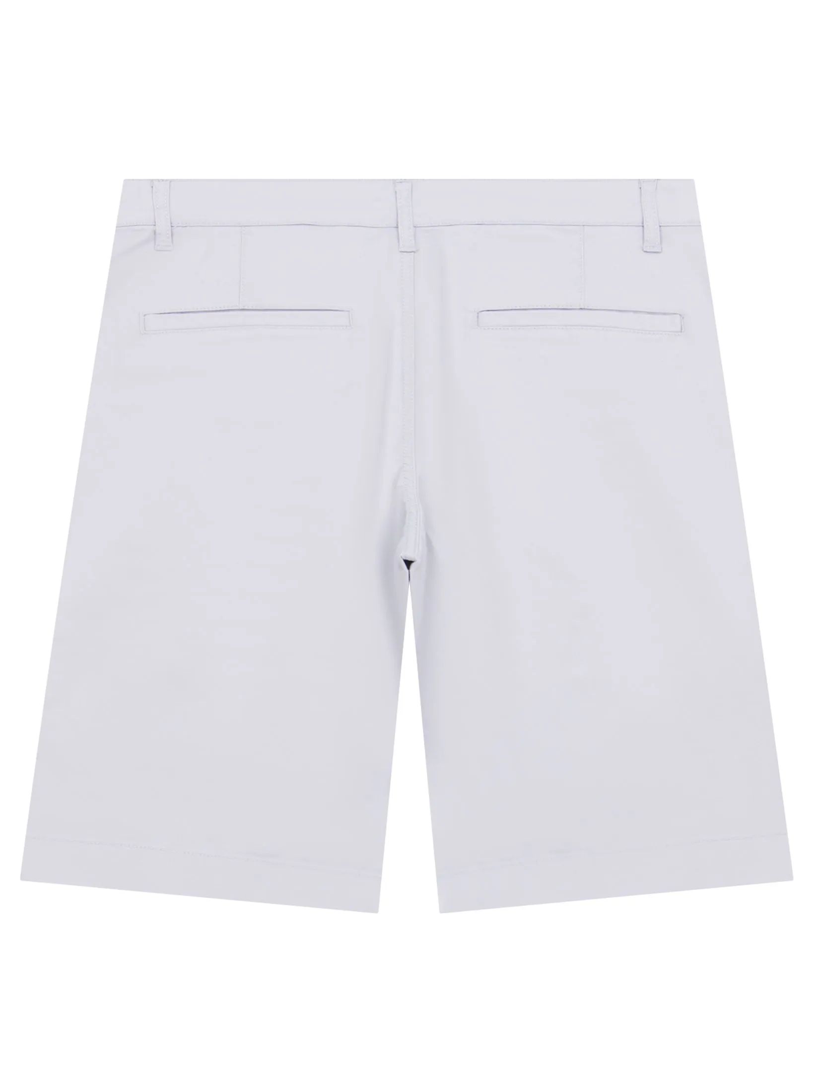 GIORDANO Men's Slim Taper Bermuda Shorts (180° Elastic Waist) Dolphin Grey