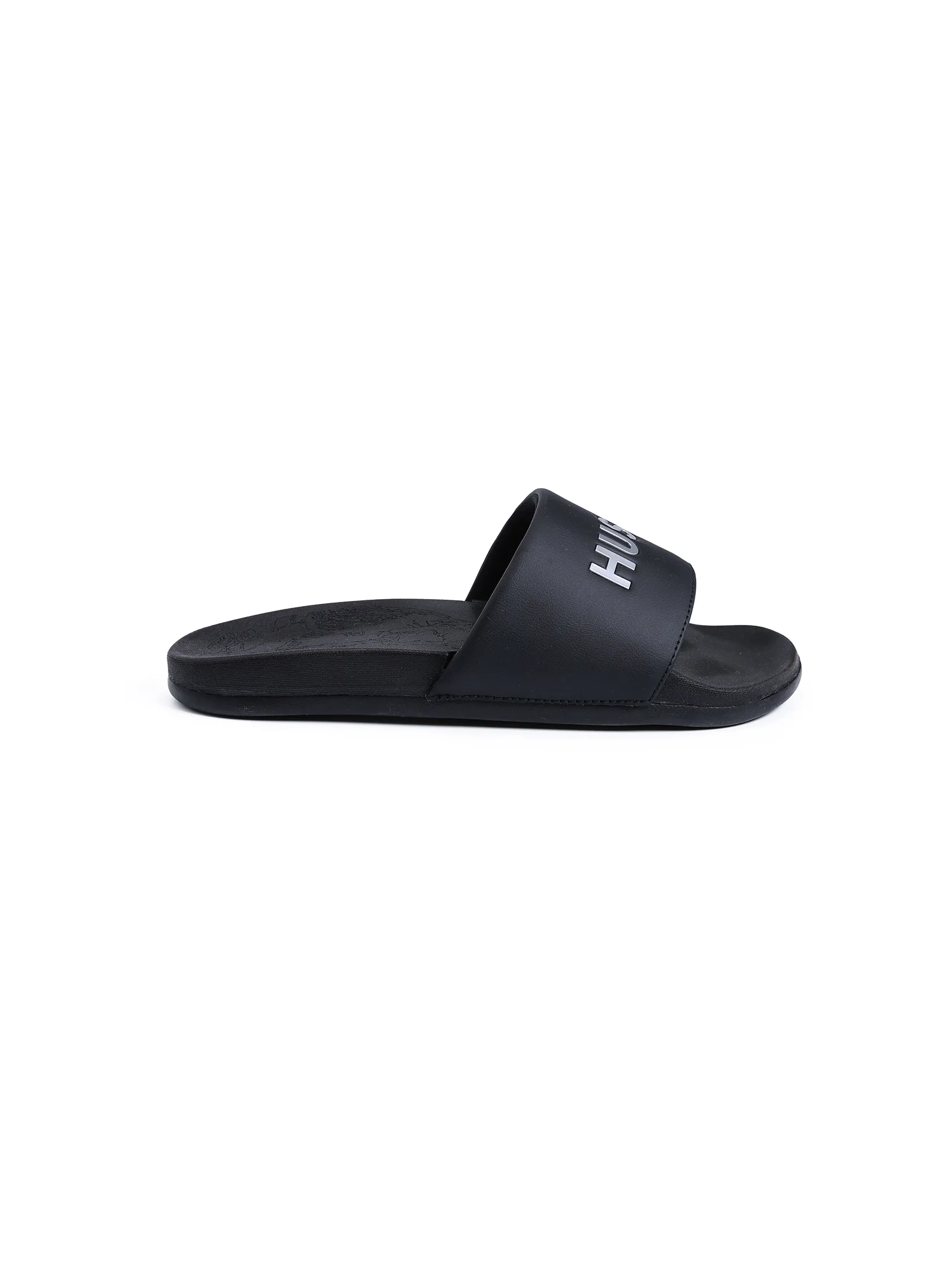 HUSH PUPPIES Men s Shoes Sandals Slides  - BLACK