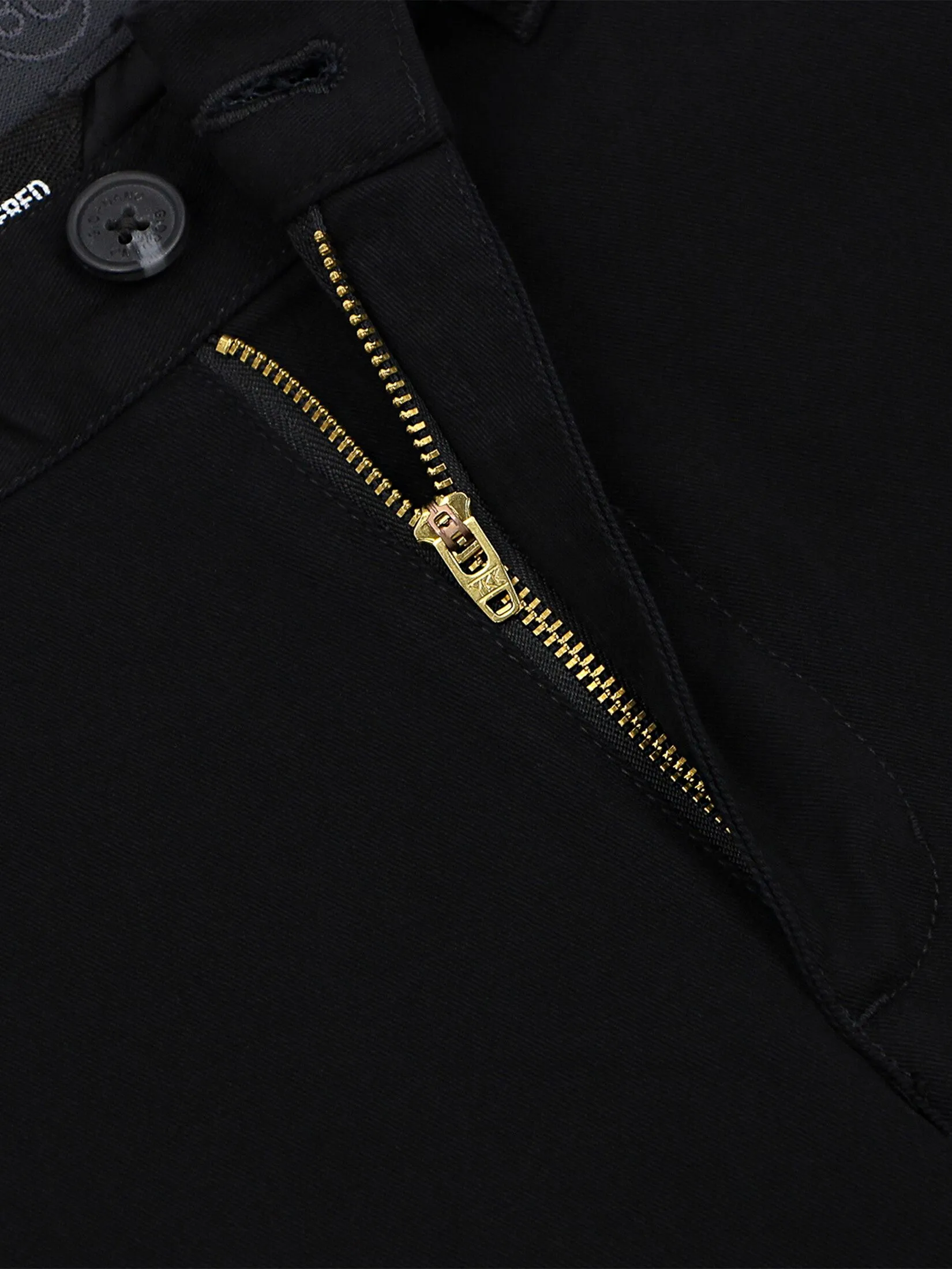 GIORDANO Men's Low-Rise Skinny Stretch Pants (180° Elastic Waistband) Black