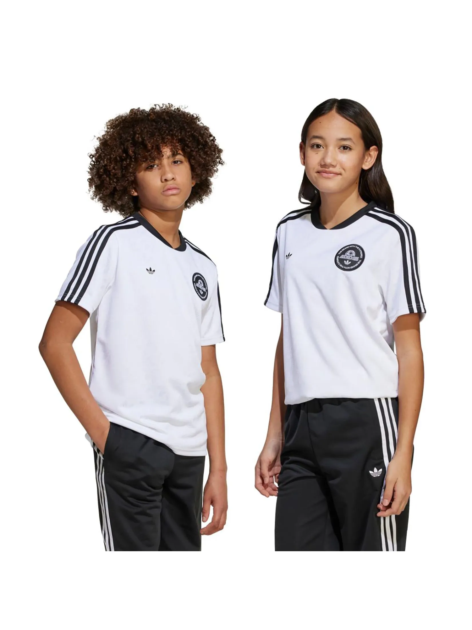 ADIDAS KIDS Unisex Kid Football T-Shirt White