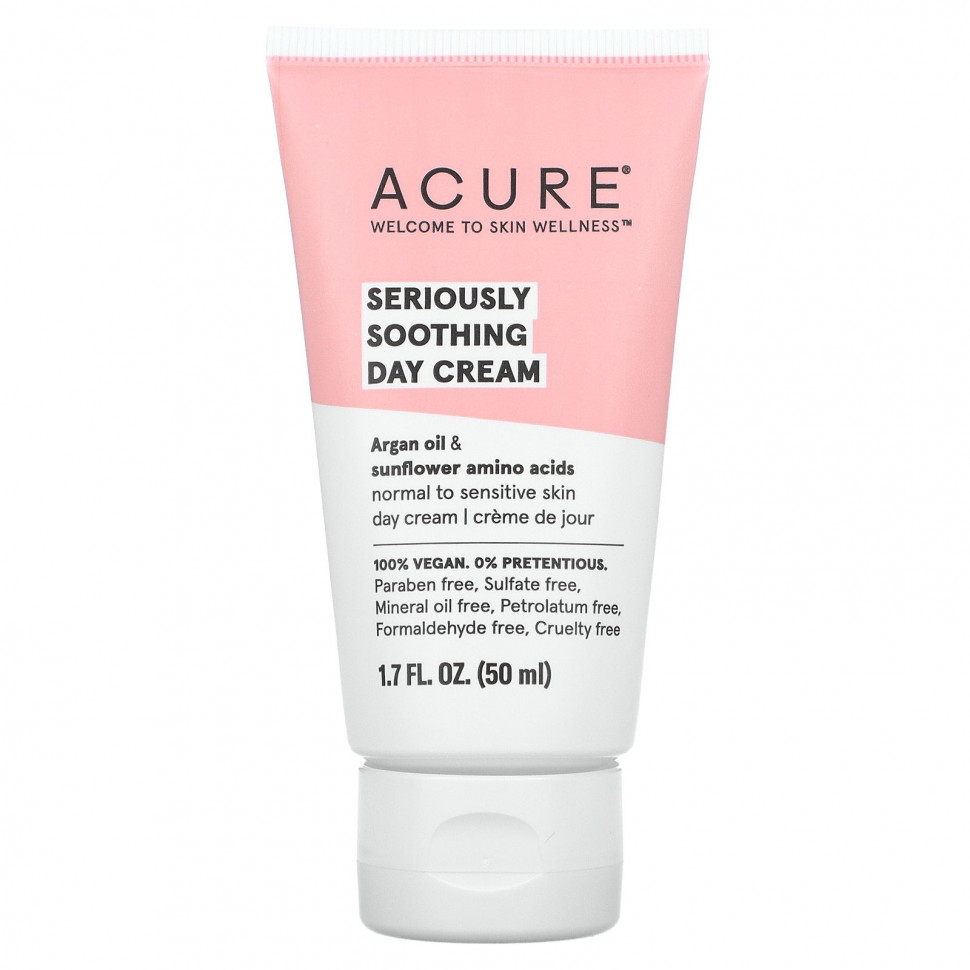 Acure, Успокаивающий дневной крем, 50 мл (1,7 жидк. Унции)