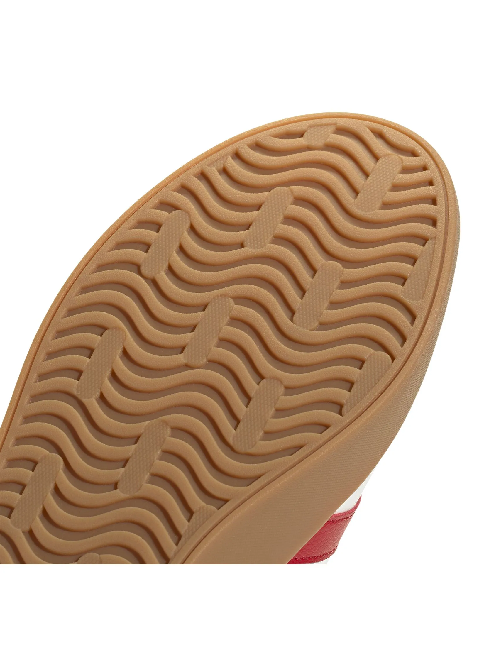 ADIDAS Men Sneakers VL Court 3.0 JR8633 White / Core White / Shadow Red / Better Scarlet