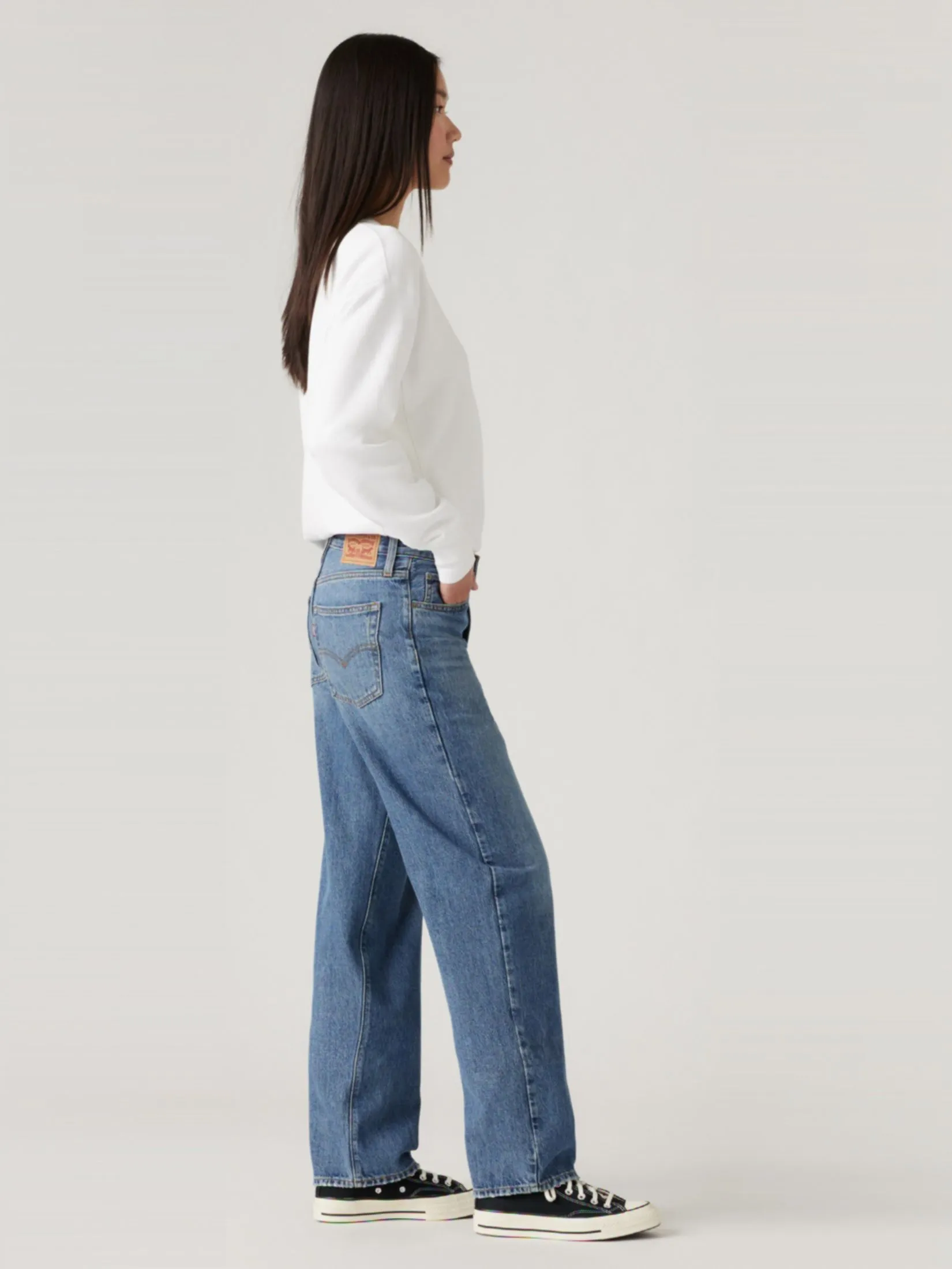 LEVI'S Women's '94 Baggy Jeans Blue