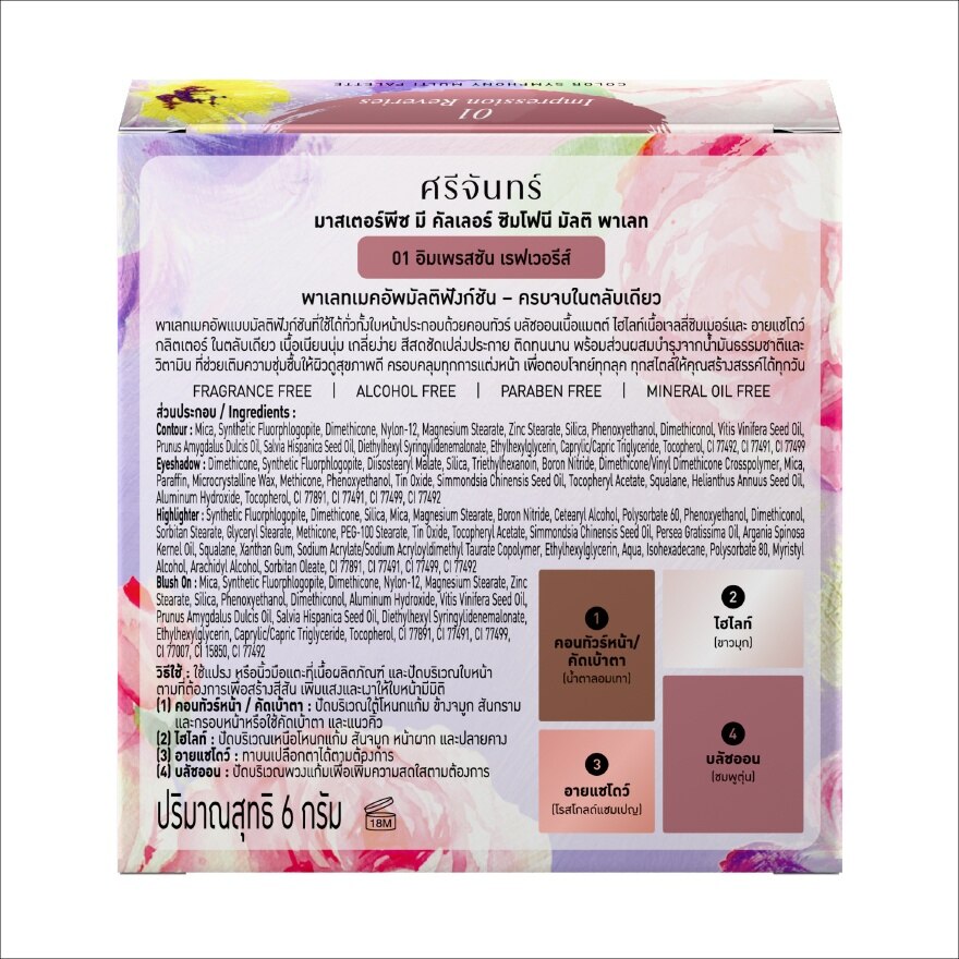 #Srichand Masterpiece Me Palette6g 01