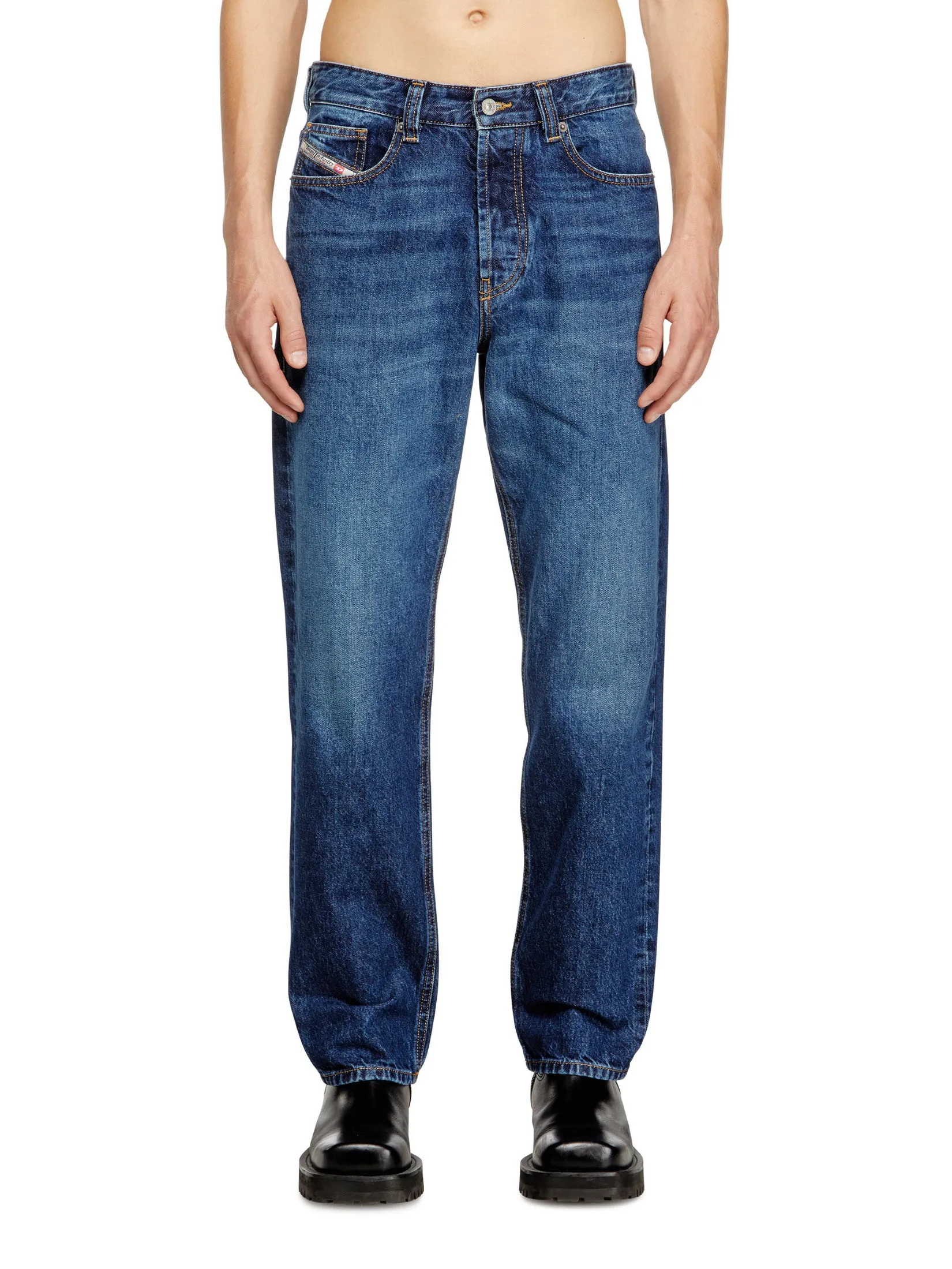 DIESEL Jeans Pants Men 2024 D-MACS L.30 TROUSERS Blue Size - 30 EU