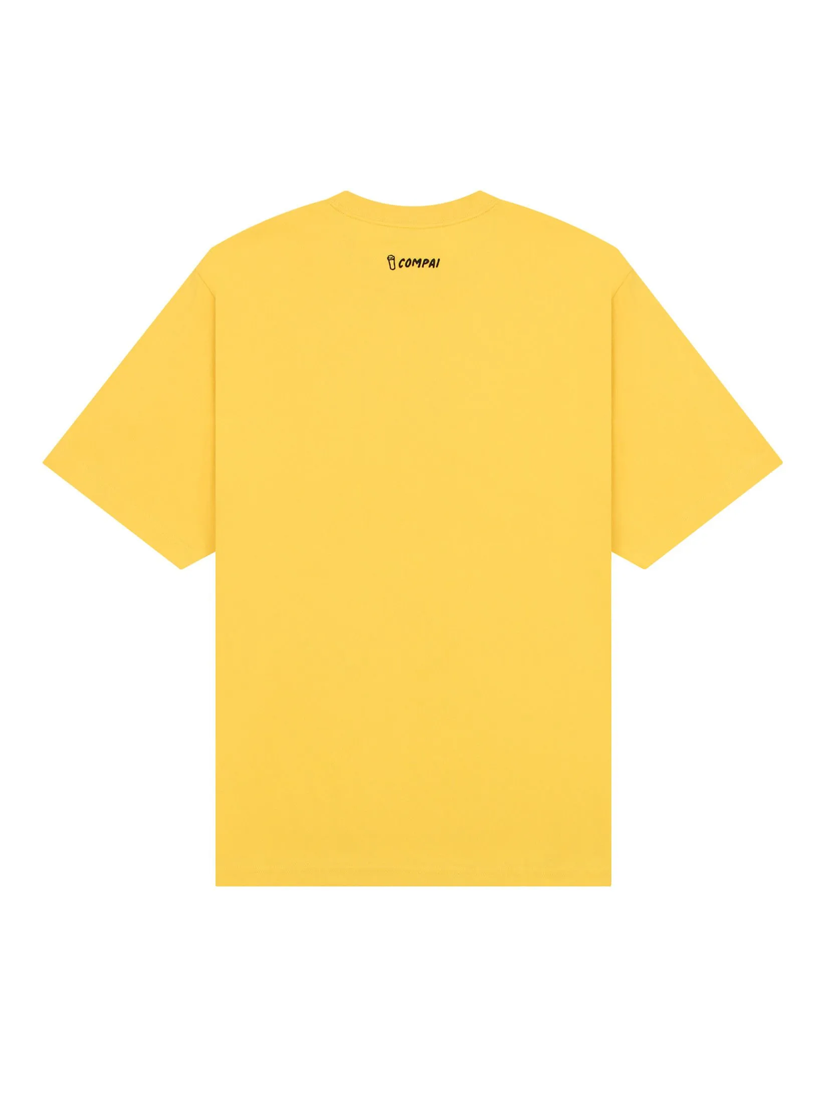 GIORDANO Men's Relax Jersey Sorona Printed Tee (Minions) Daffodil yellow