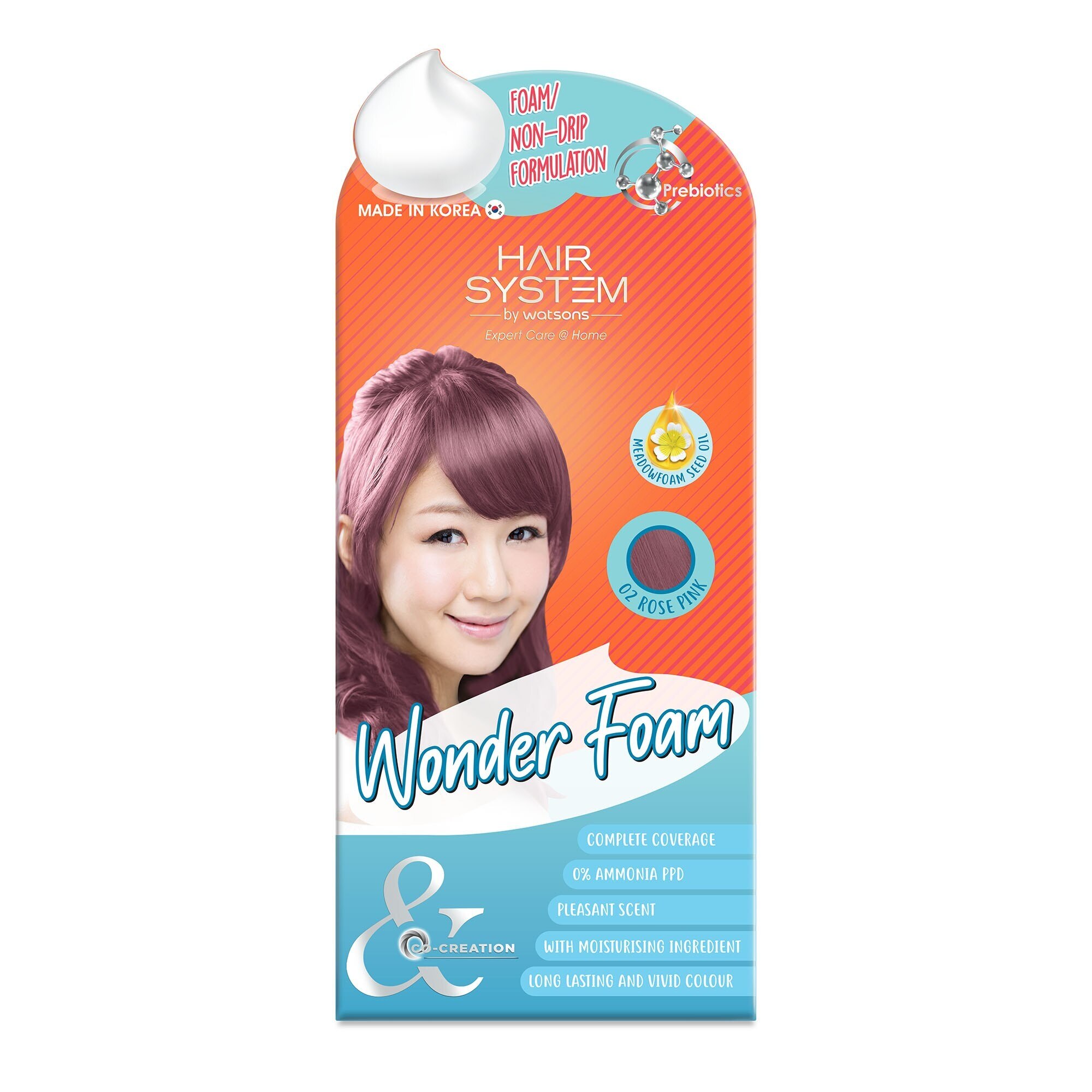 Hair System by Watsons Colourant 02 Rose Pink.