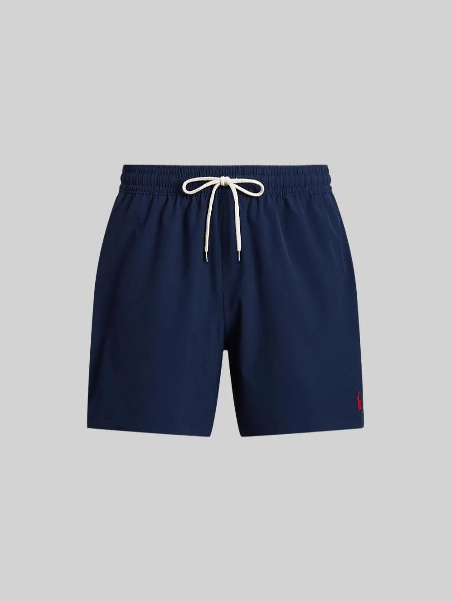 POLO RALPH LAUREN Men Trunks-5.75-Inch Traveler Classic Swim Trunk-Navy-410