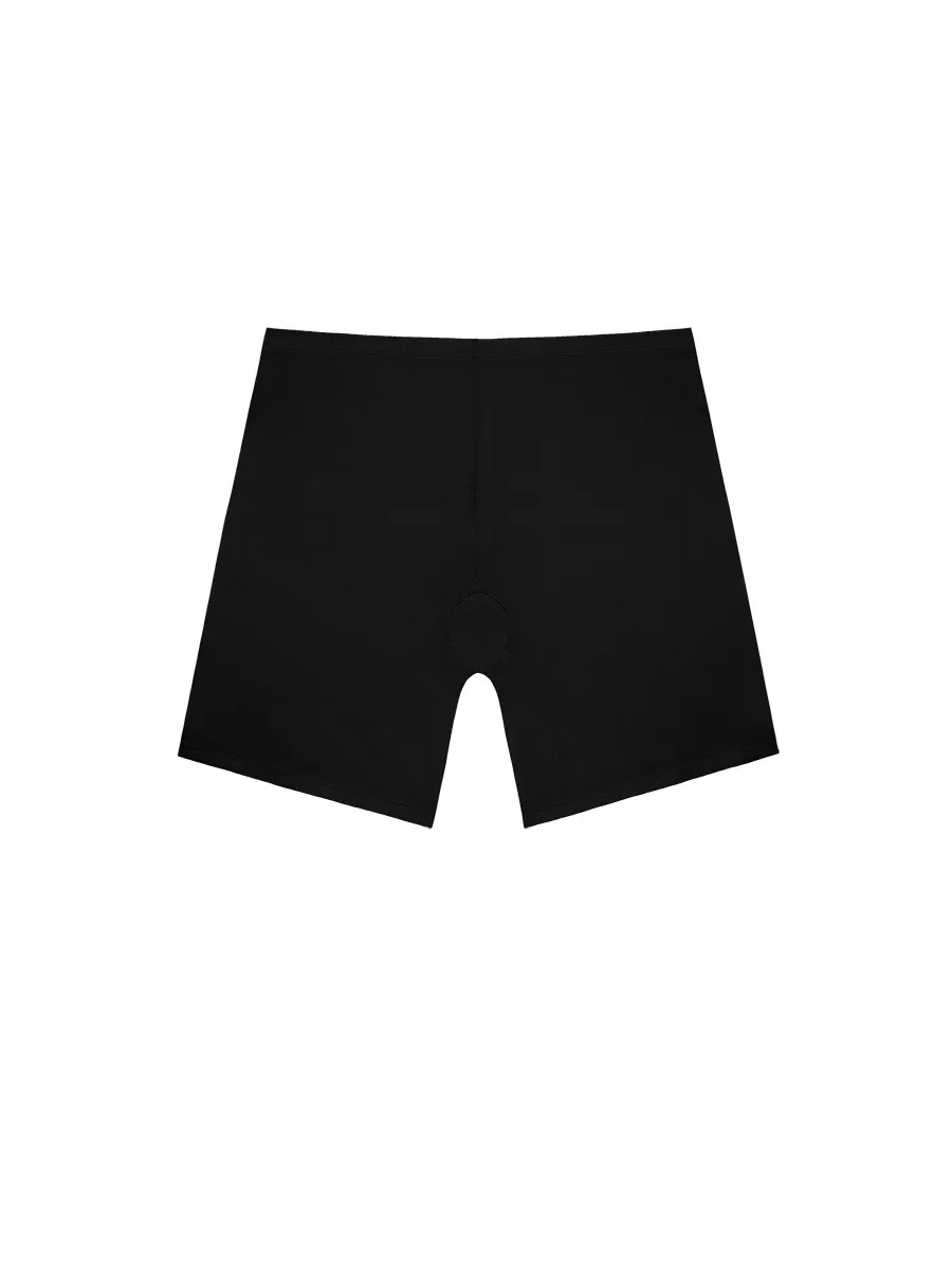 SABINA Microfiber Short Pants - Black