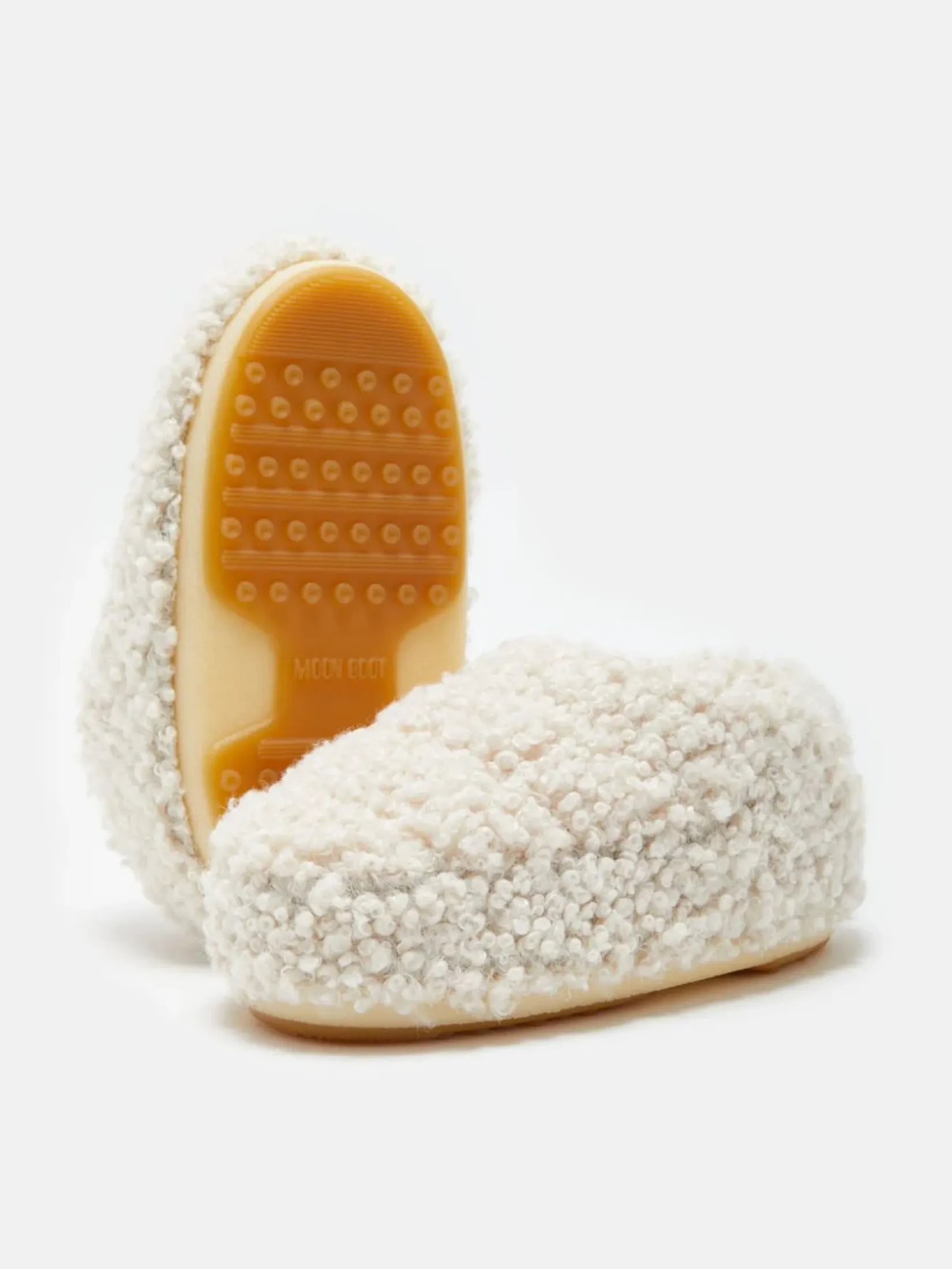 MOON BOOT SANDAL BAND SUEDE IN CREAM