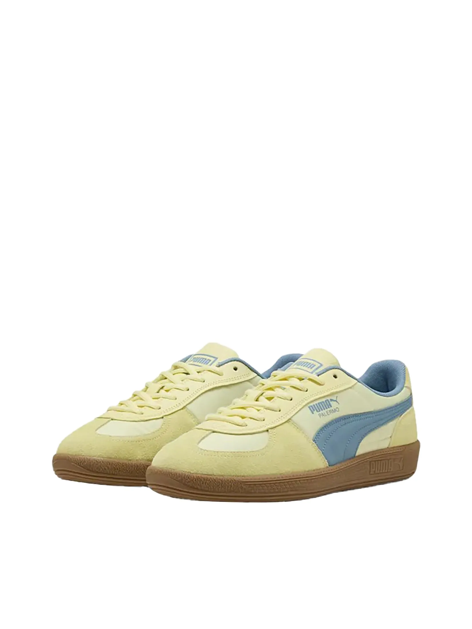PUMA Unisex Sneakers Palermo Pop Gold Moon-Native Blue