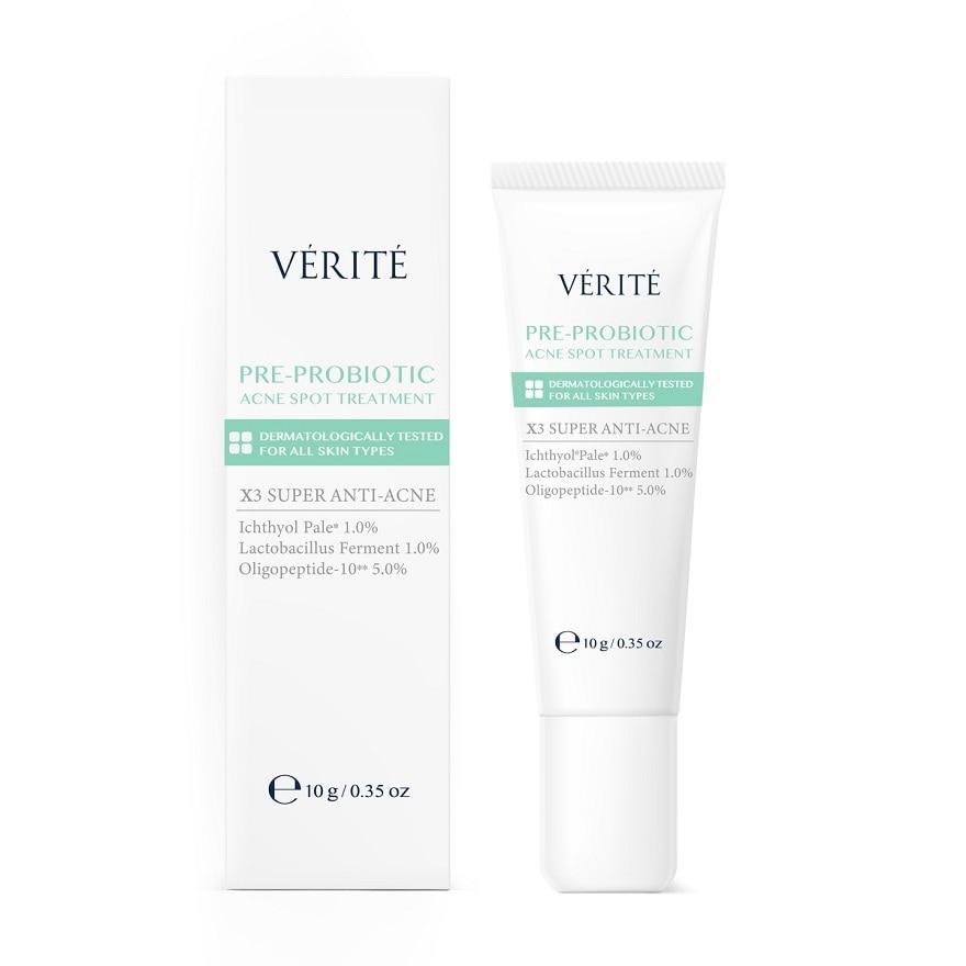 Verite Pre-probiotic Acne Spot Treatment 10g.