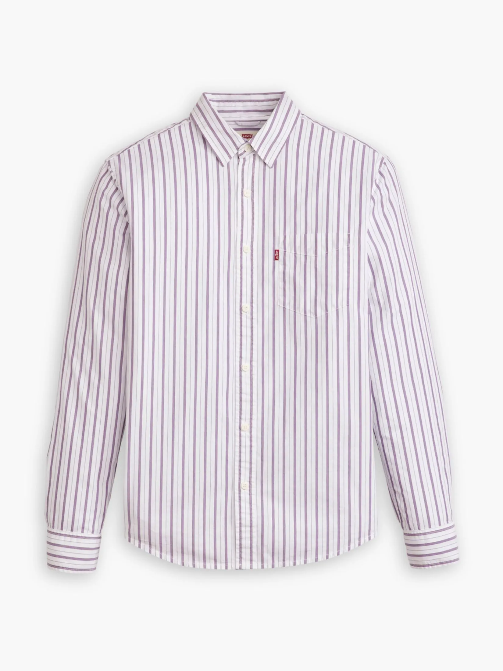 LEVI'S Men's Sunset Pocket Standard Fit Shirt Purples