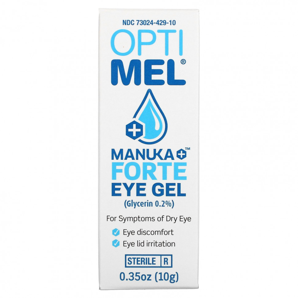 Optimel, Manuka + Forte Eye Gel, 10 г (0,35 унции)