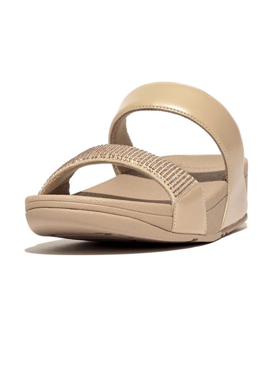 FitFlop™ WOMEN'S LULU CRYSTAL EMBELLISHED EC4-A94 BEIGE