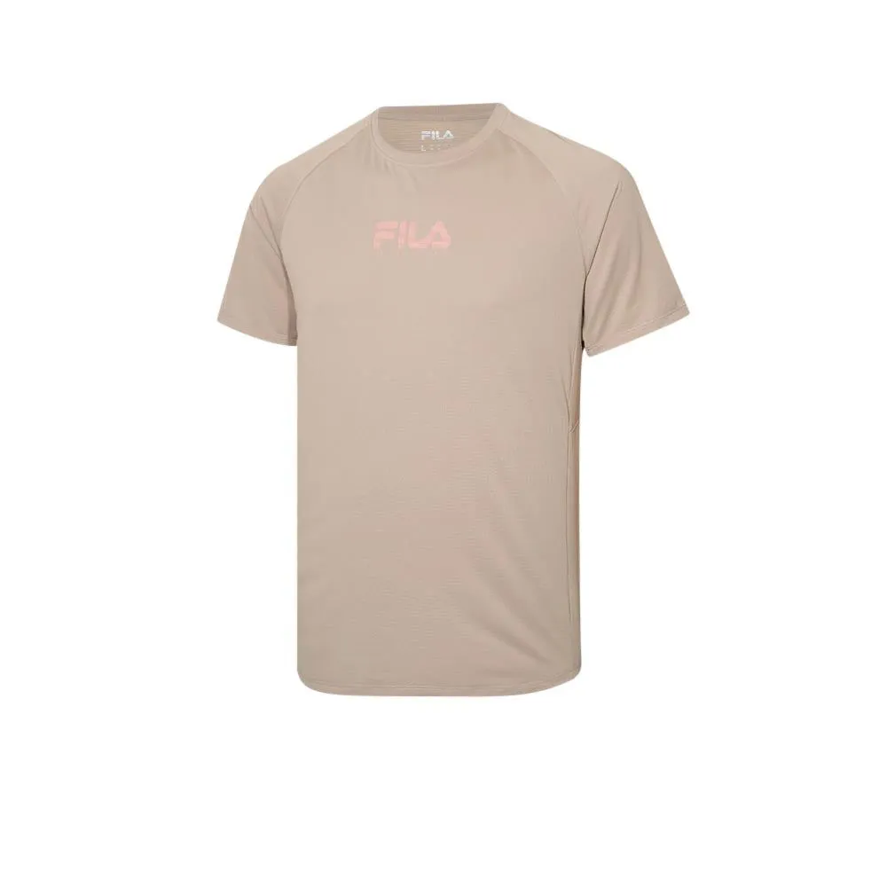 FILA Men Training T-Shirt Active Brown - FI039AP047EITH