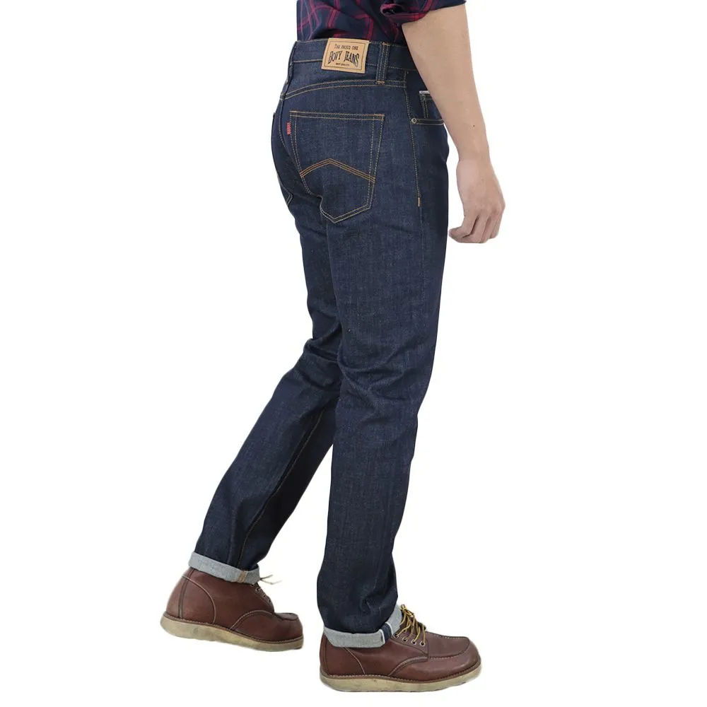 BOVY RED SELVEDGE DENIM 6016-JEANS Navy