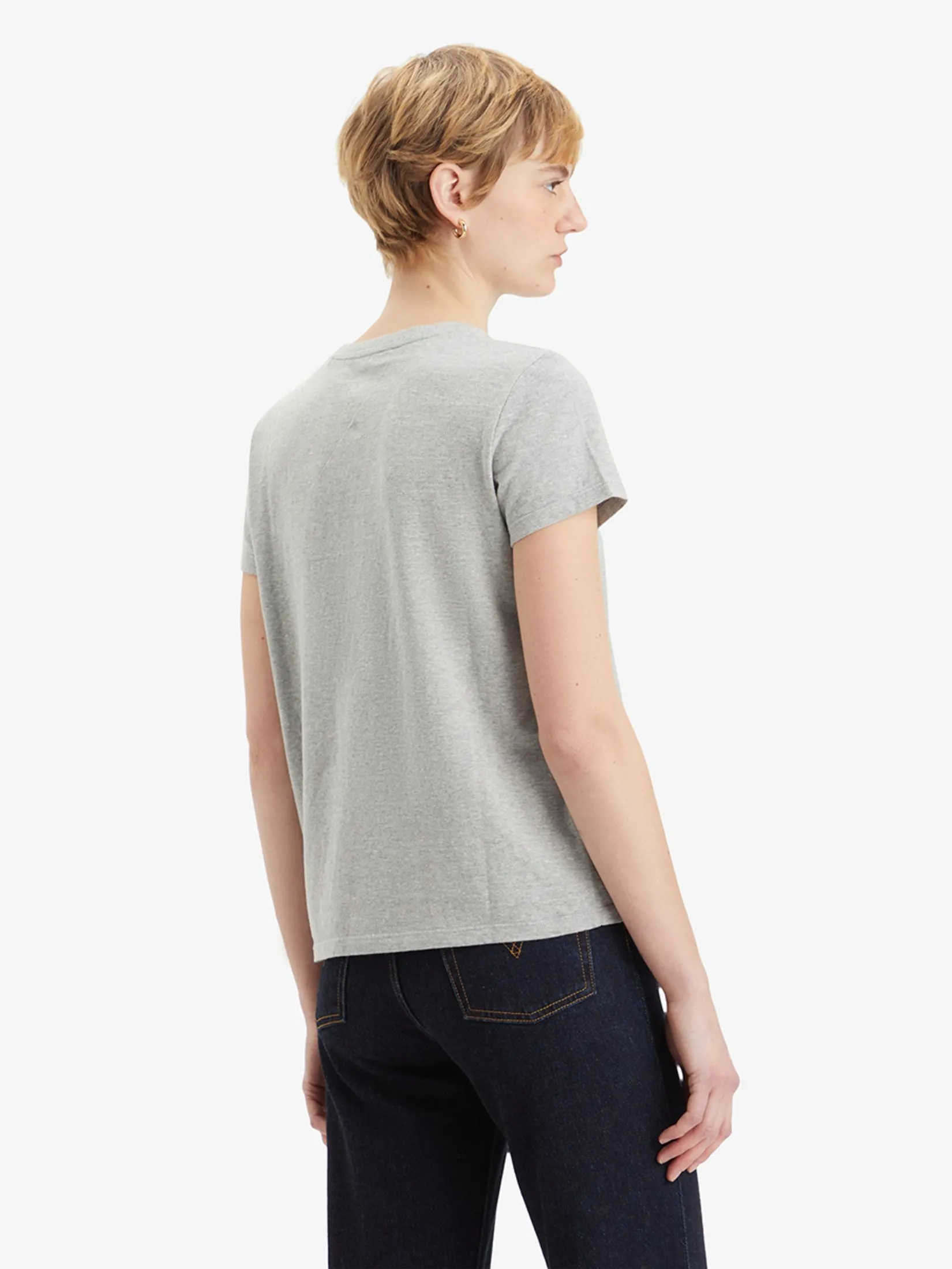 LEVI'S Women's Perfect T-Shirt Antique Grey