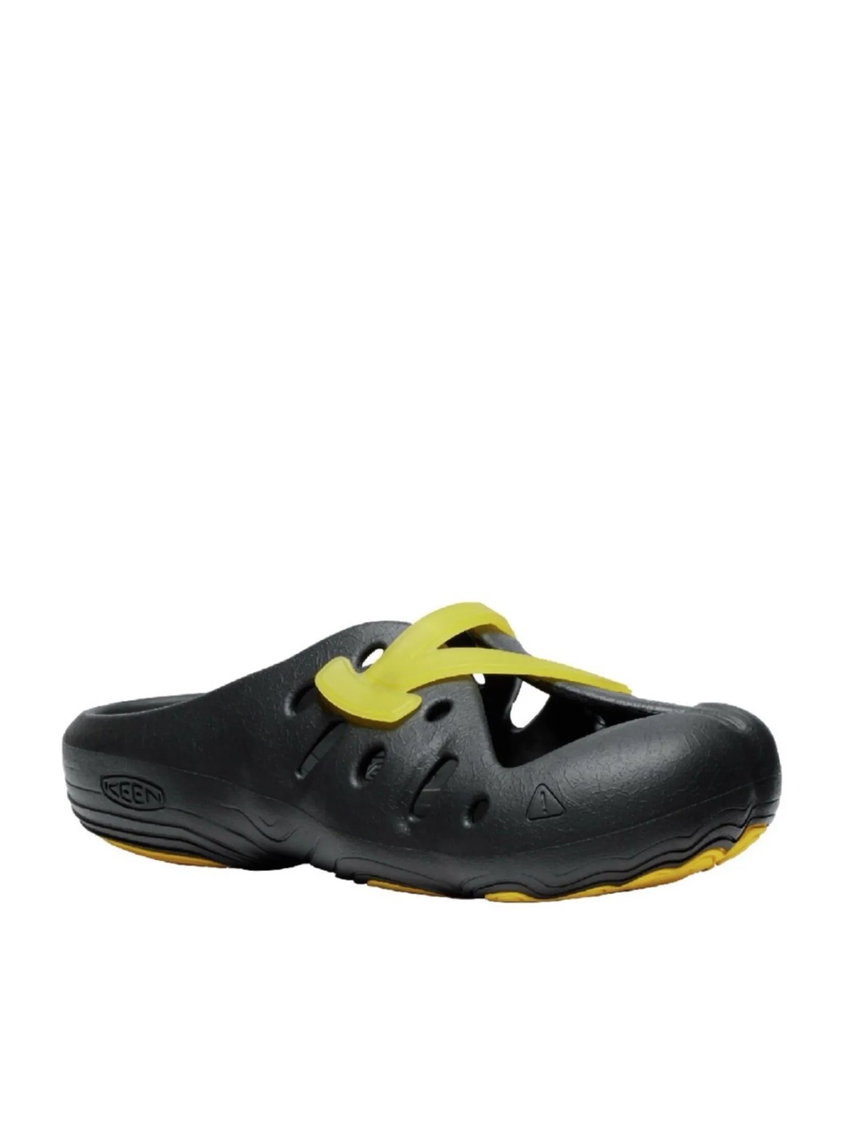 KEEN All Gender Sandals YOGEEZ (BLACK/KEEN YELLOW)