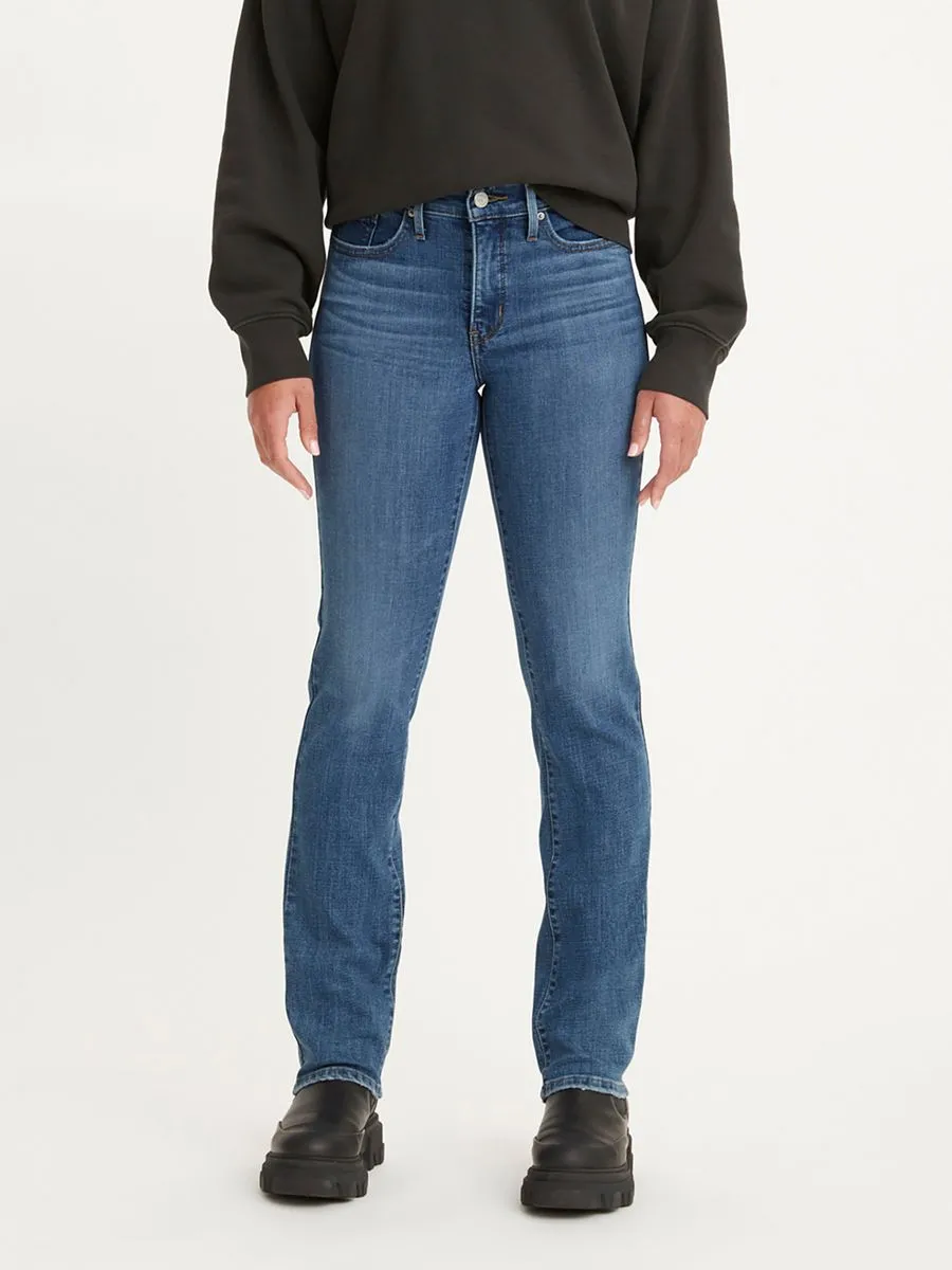 LEVI'S Women's 314 Shaping Straight Jeans Lapis Bare
