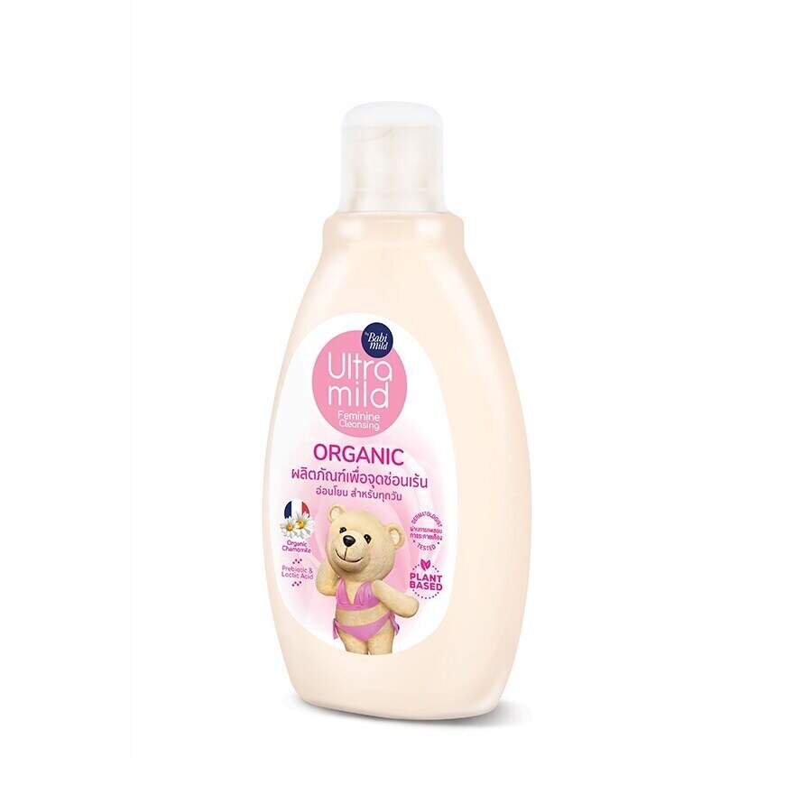 Ultra Mild By Babi Mild Organic Feminine Cleansing 150 Ml. ดูแลจุดซ่อนเร้น อ่อนโยน