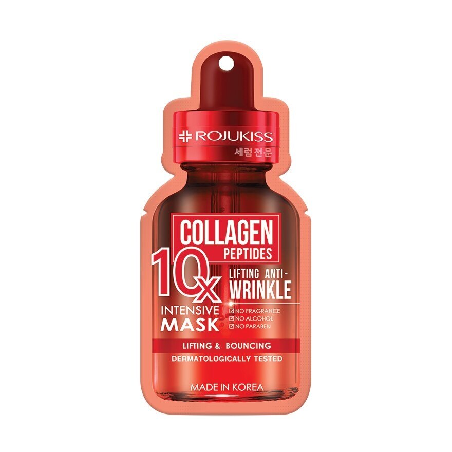 Rojukiss Collagen 10X Intensive Mask 1'S - Red