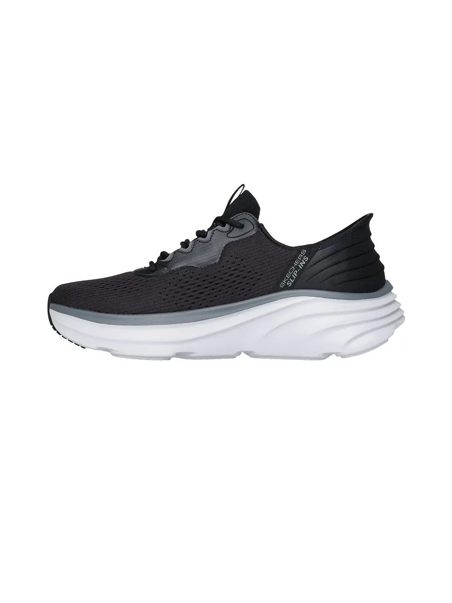SKECHERS Men Casual Shoes Slip-ins® Relaxed Fit®: D'Lux Vapor - Cool Breeze Black - SK108SH767EGTH