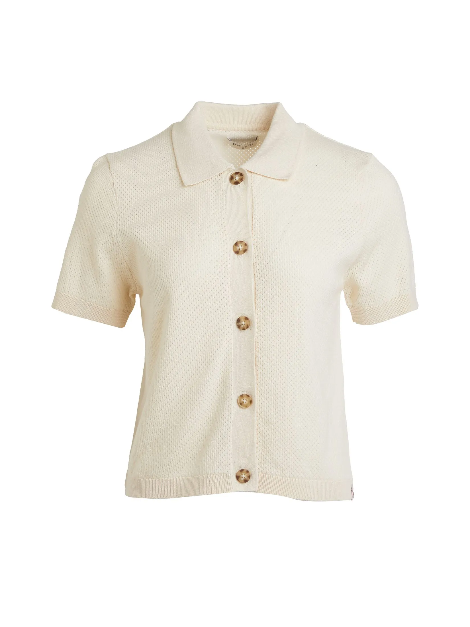 DEFRY 01 Women Blouses Collar Neck Short Sleeves