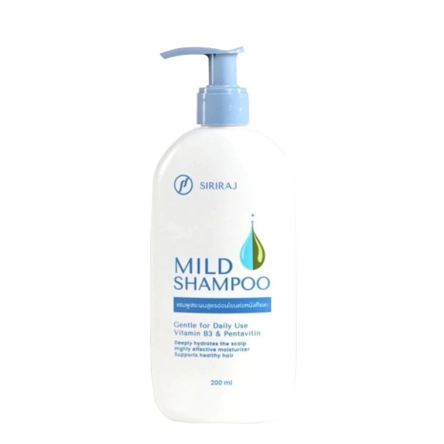 Siriraj Mild Shampoo 200 ml.