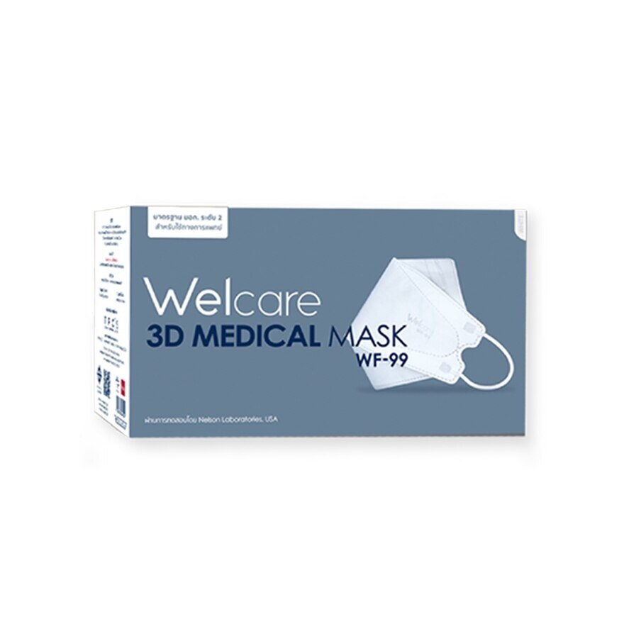 Welcare 3D Medicals Mask WF-99 White 50pcs./box