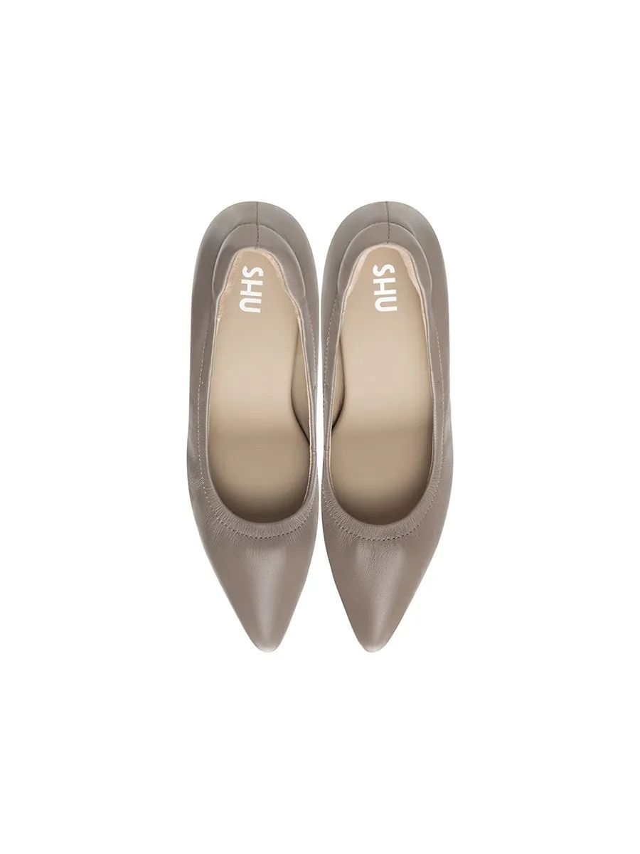 SHU WOMEN  CELEB HEELS 3" ORIGINAL - ETOUPE