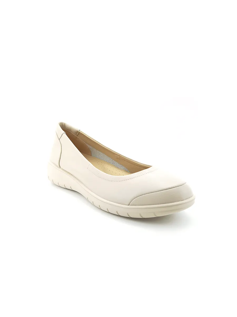 ST.JAMES Women flat shoes LIMA-WHITE