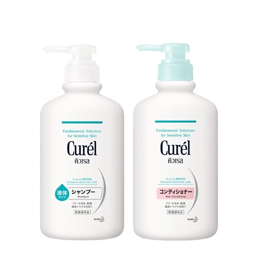 Curel Shampoo 420ml + Conditioner 420ml