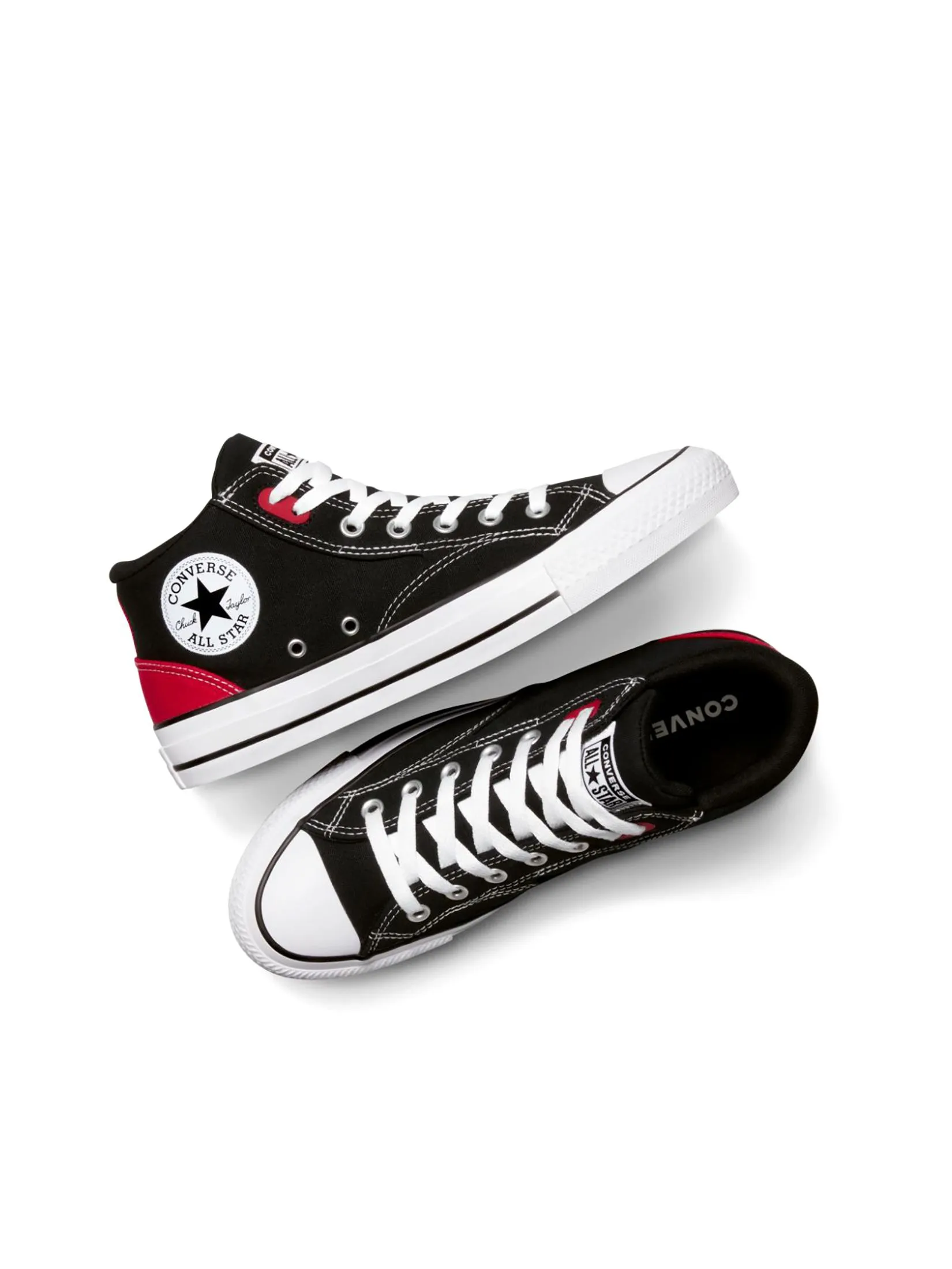 CONVERSE Men Sneakers CTAS Malden Street Seasonal Color Mid Black/Red
