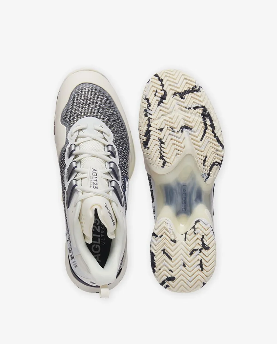 LACOSTE Men’s AG-LT23 Ultra x Daniil Medvedev Tennis Shoes White