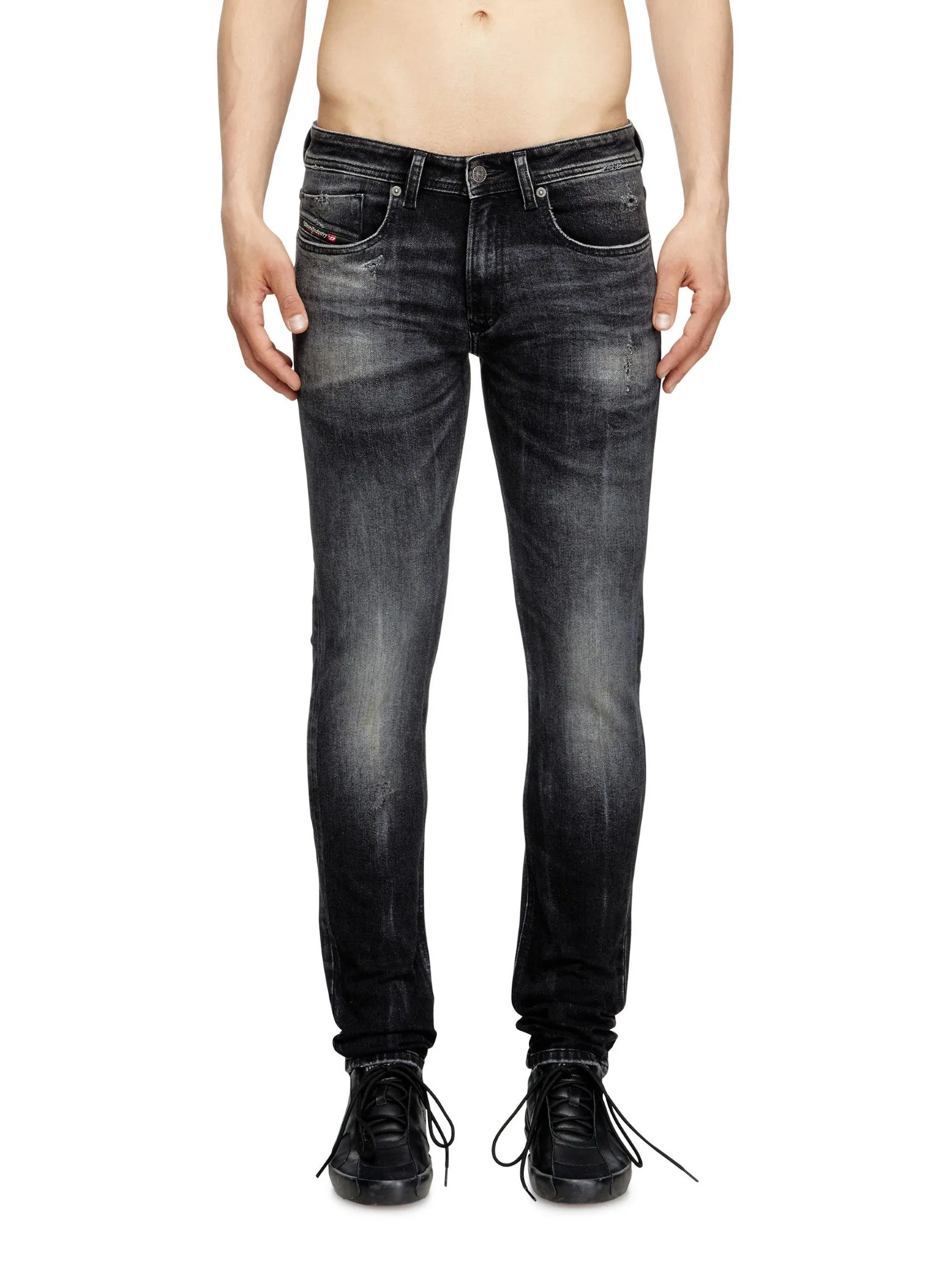 DIESEL Jeans Pants Men 1979 SLEENKER L.30 TROUSERS Black