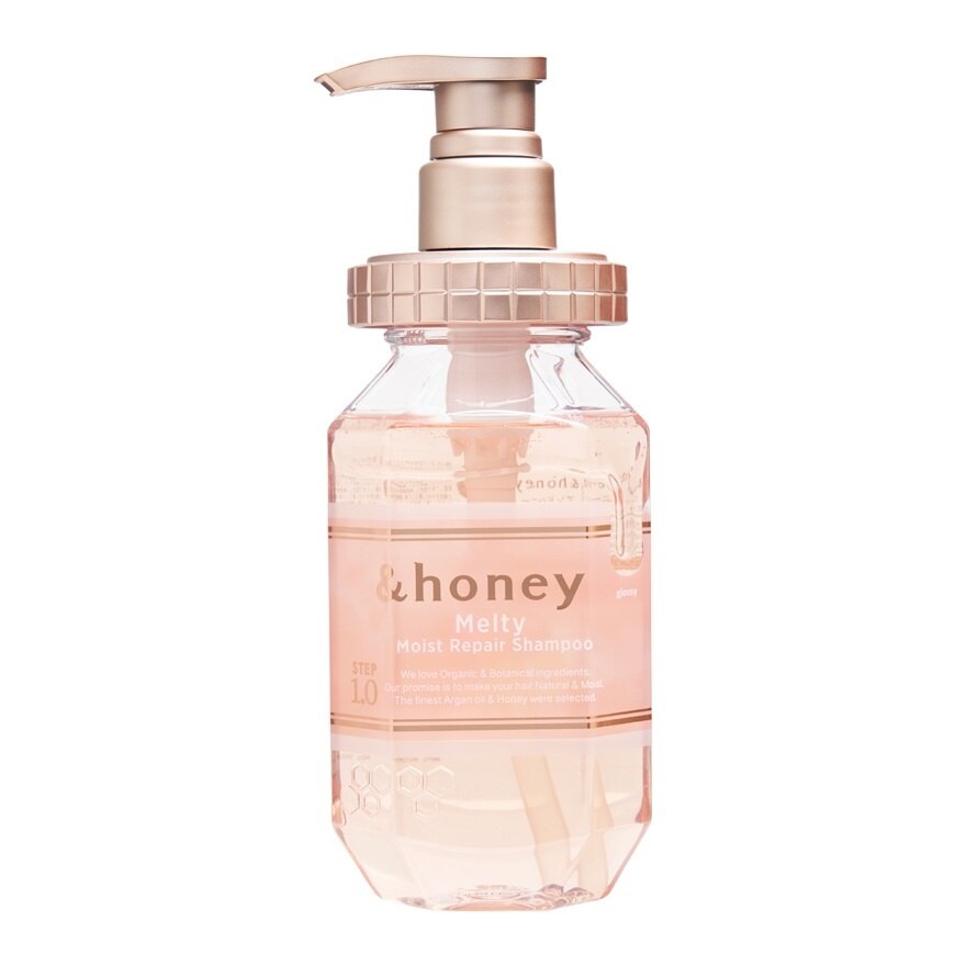 Honey Shampoo Melty Moist Repair 440 Ml. - Pink