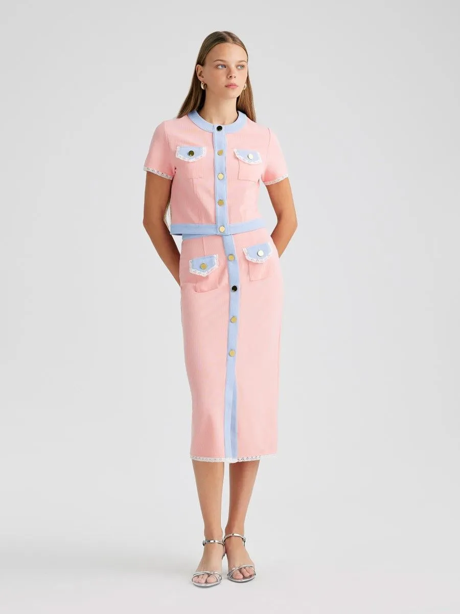 ASV ( SS24 )Gemy Women Skirt Pink