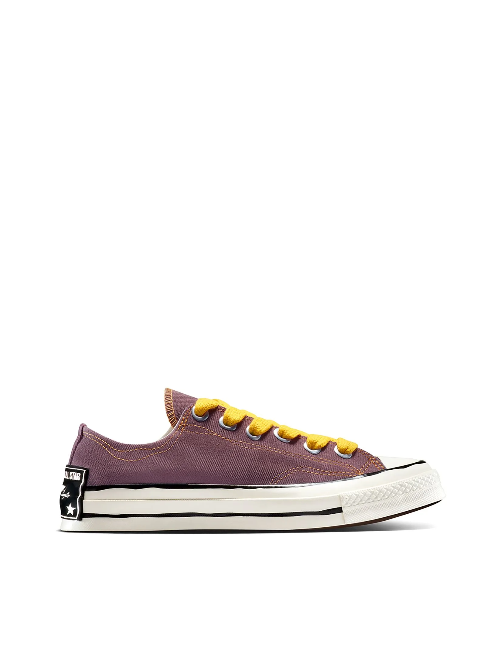 CONVERSE Men Sneakers Chuck 70 Sketch Ox Purple Trail Mixed/Sunflower Gold/Egret