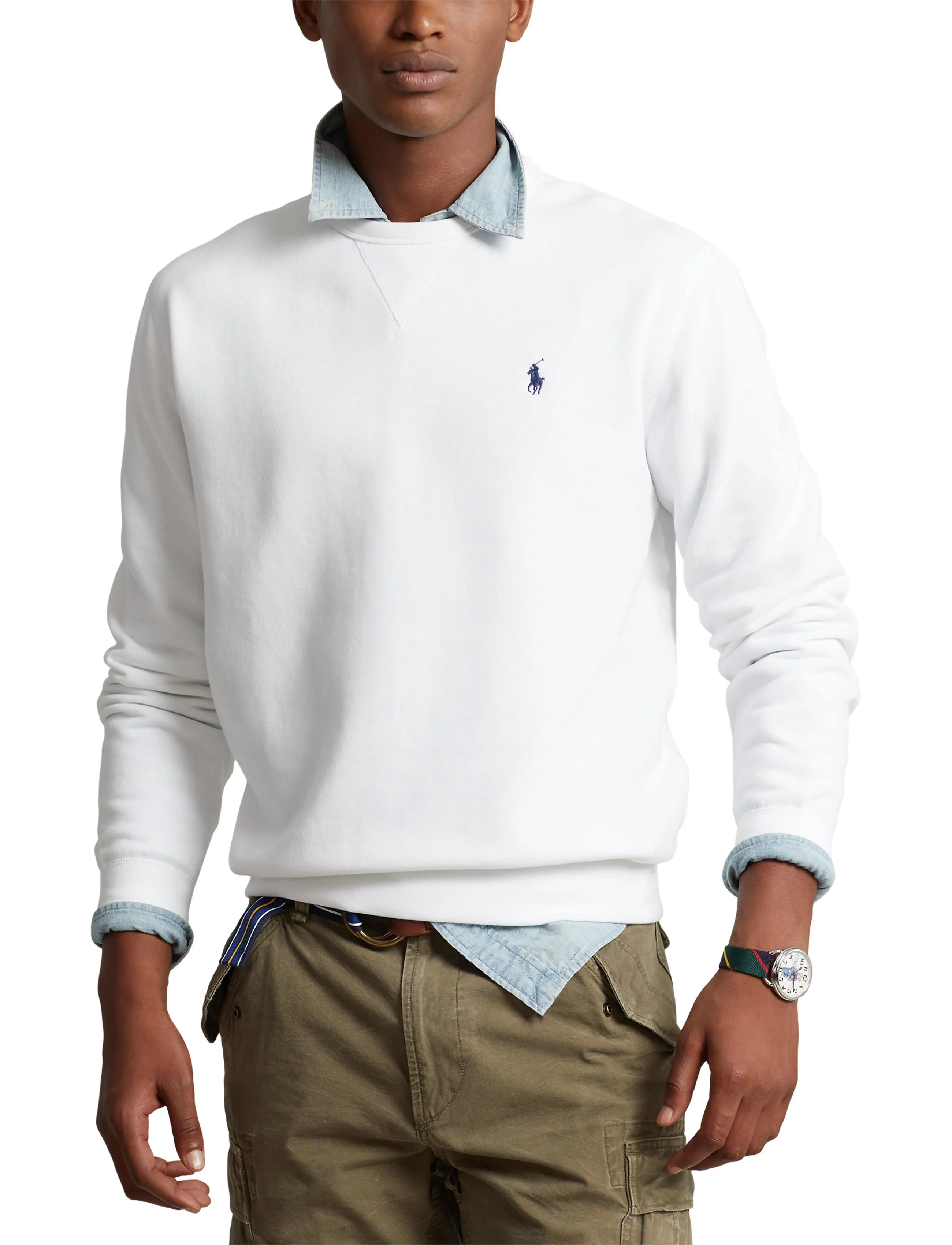POLO RALPH LAUREN Pullover Men MNPOKNI16820351 White