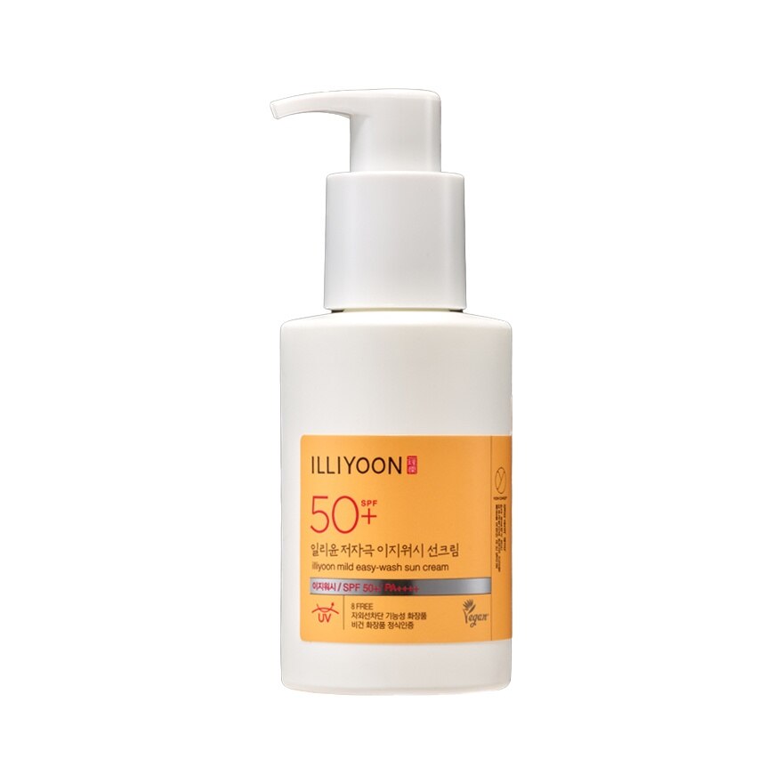 ILLIYOON Mild Easy-Wash Sun Cream SPF50+ PA++++ 150 ml.