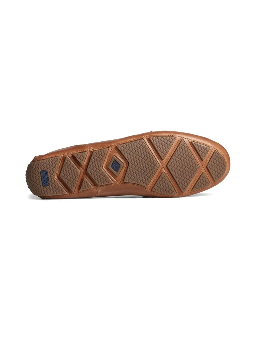 SPERRY MEN DAVENPORT 1-EYE DEBOSS BROWN