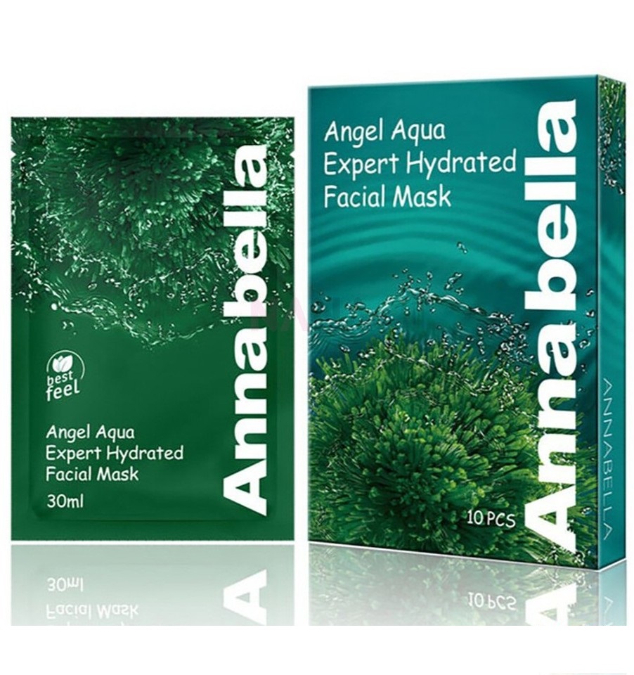 Тканевая маска с морскими водорослями Annabella 1 или 10 шт