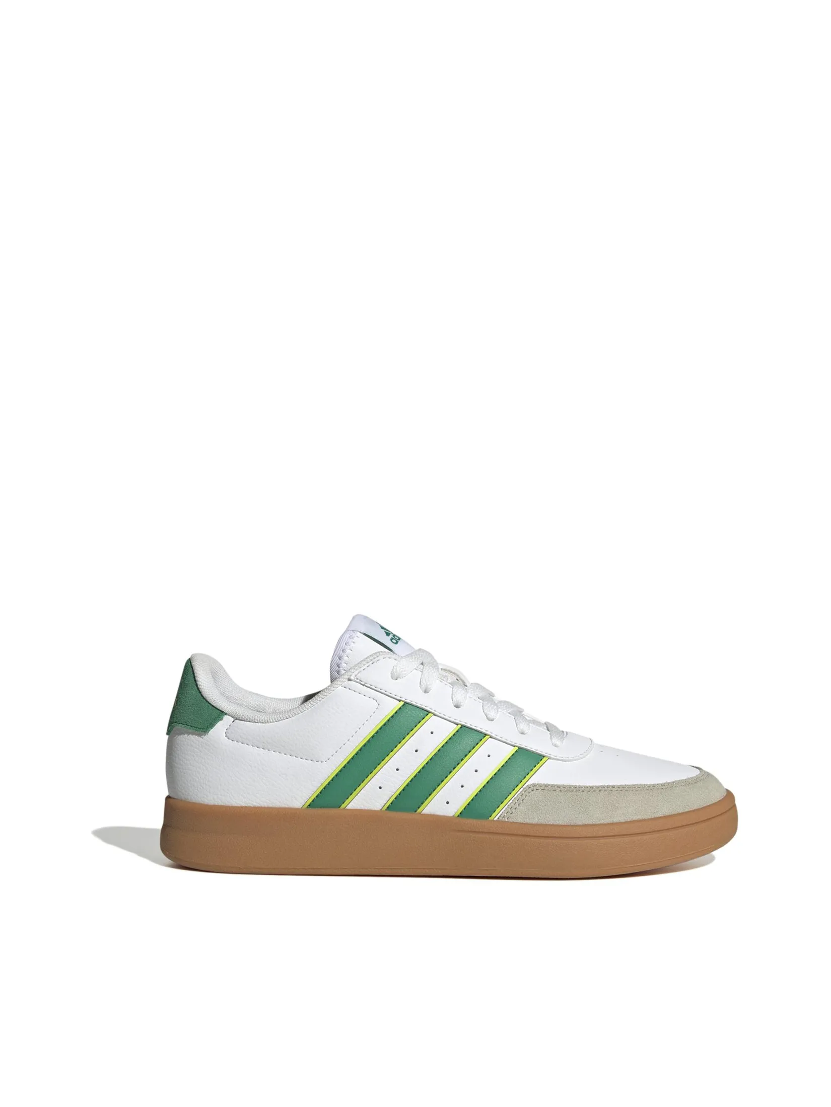 ADIDAS Men Sneakers Breaknet 2.0 JP5383 Cloud White / Court Green / Solar Slime