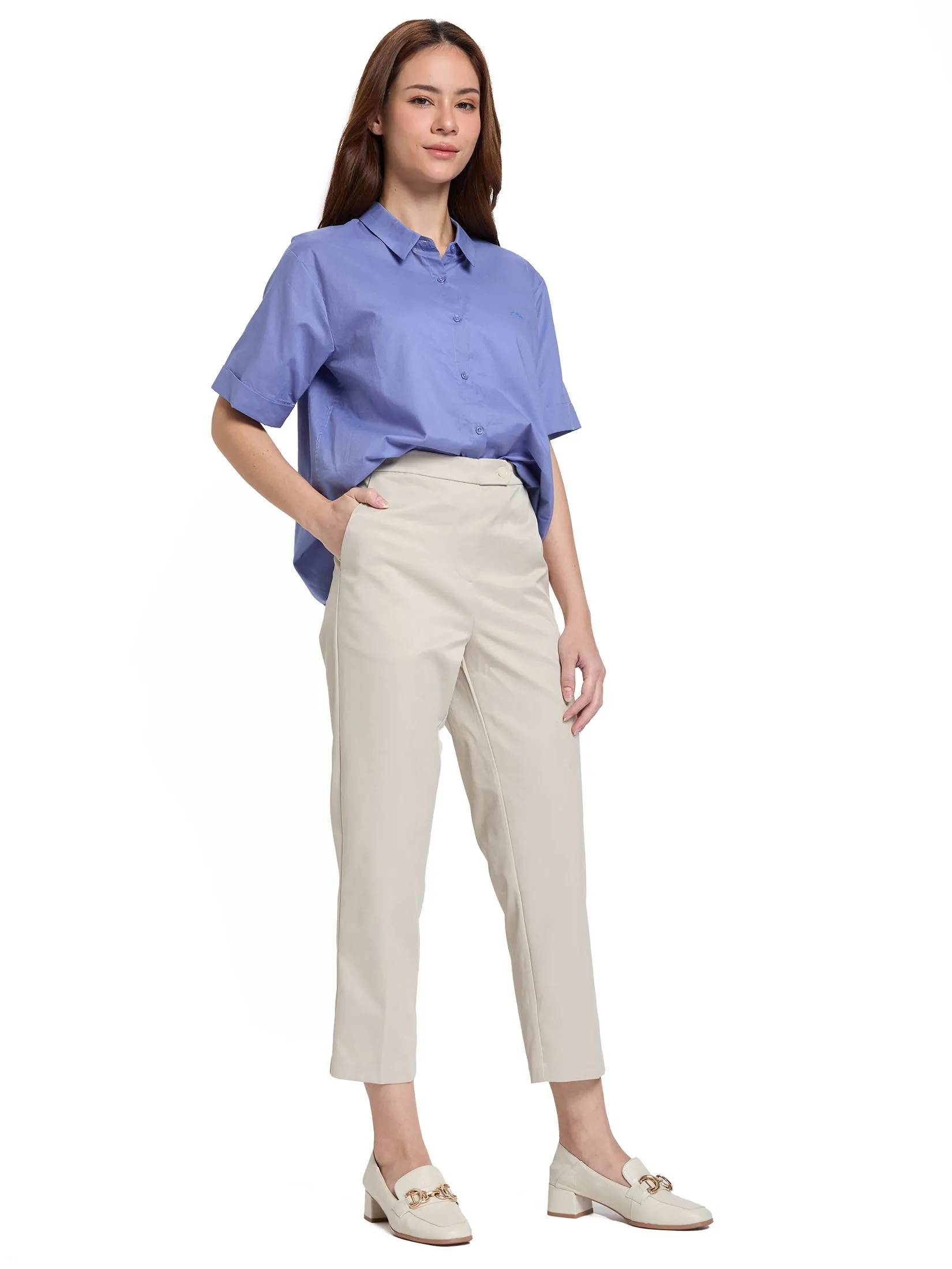 ALUMNUS Women Straight Pants